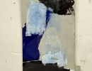 2023 12 winterreise  fremd zog ich aus  acryl  plexiglas a. pappe  30 x cm