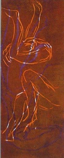 1994 35  bruchstueck eines traums  linoldruck  8 x cm 1994 35  bruchstueck eines traums  linoldruck  8 x cm