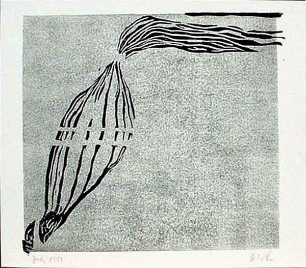 1995 12 boje  linoldruck  22 x cm  1995 12 boje  linoldruck  22 x cm