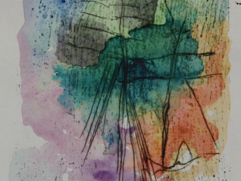 2009 02  flagge zeigen oelpause  aquarell 13 x cm 2009 02  flagge zeigen oelpause  aquarell 13 x cm