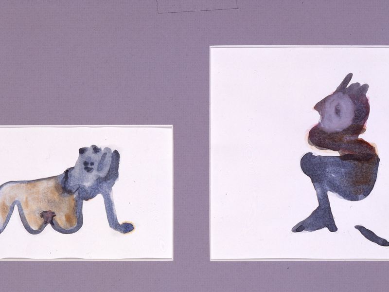 1988 29 o.t.  tusche aquarell  25 x cm 1988 29 o.t.  tusche aquarell  25 x cm