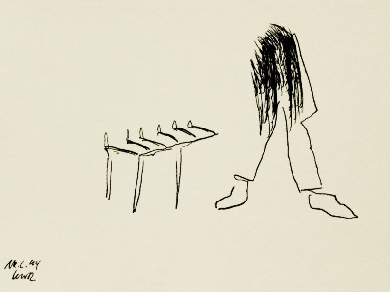 1994 110. o.t. tusche  17 x 12 cm 1994 110. o.t. tusche  17 x 12 cm