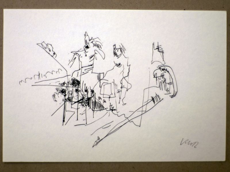 1994 o.t. tusche  17 x cm 1994 o.t. tusche  17 x cm