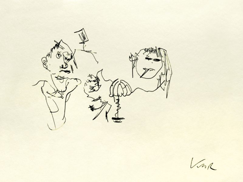 1994 20 o.t. tusche  aquarell  17 x cm 1994 20 o.t. tusche  aquarell  17 x cm