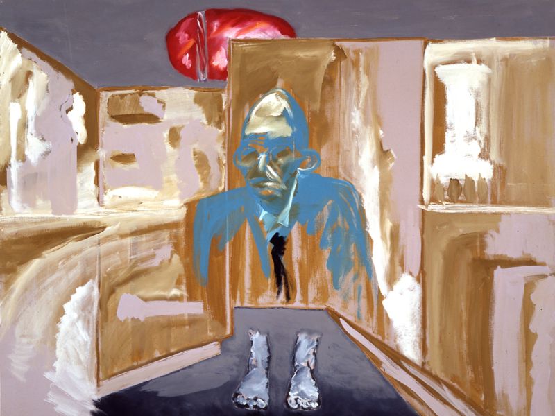 1984 06 katakombe  acyrl a. lw  100 x cm 1984 06 katakombe  acyrl a. lw  100 x cm