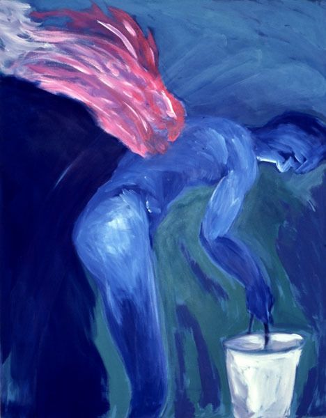 1988 20 ikarus  acryl a. leinwand  70 x 90 cm 1988 20 ikarus  acryl a. leinwand  70 x 90 cm