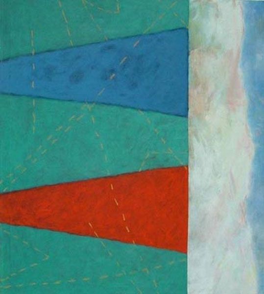 2000 03 geometrisch  acryl  kreide  a. lw  100 x cm 2000 03 geometrisch  acryl  kreide  a. lw  100 x cm