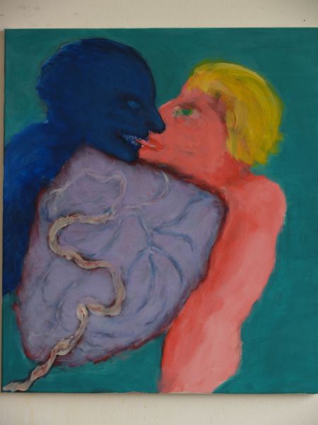 2006 03  nachgeburt acryl auf leinwand 70x80cm 2006 03  nachgeburt acryl auf leinwand 70x80cm