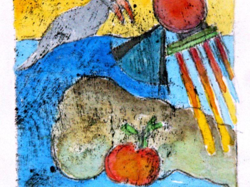 2008 01 berliner kraehe oelpause aquarell x cm 2008 01 berliner kraehe oelpause aquarell x cm