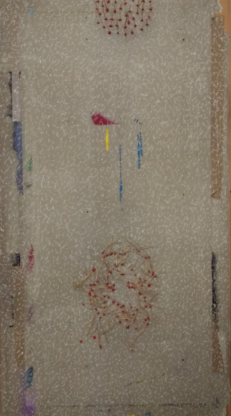 2019 01 o.t. mischtechnik  kiefernnadeln a. holz  63 x cm 2019 01 o.t. mischtechnik  kiefernnadeln a. holz  63 x cm