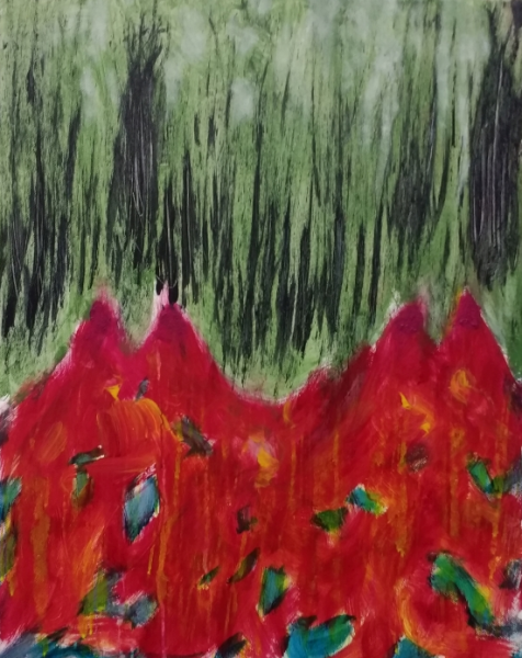 2020 4 poroese bergwelt  acryl a. lw 50 x cm 2020 4 poroese bergwelt  acryl a. lw 50 x cm