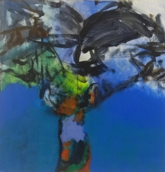 2020 4. lechtturm mit eigener meinung  acryl a. lw  52 x cm  2020 4. lechtturm mit eigener meinung  acryl a. lw  52 x cm