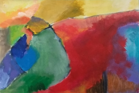 2020 6 in den bergen  acryl a. lw  56 x cm 2020 6 in den bergen  acryl a. lw  56 x cm