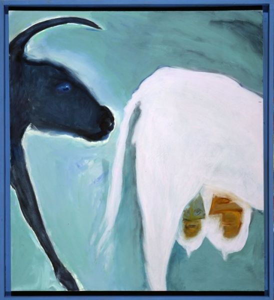 1989 02 heldenschule  acryl a. leinwand  90 x 100 cm 1989 02 heldenschule  acryl a. leinwand  90 x 100 cm