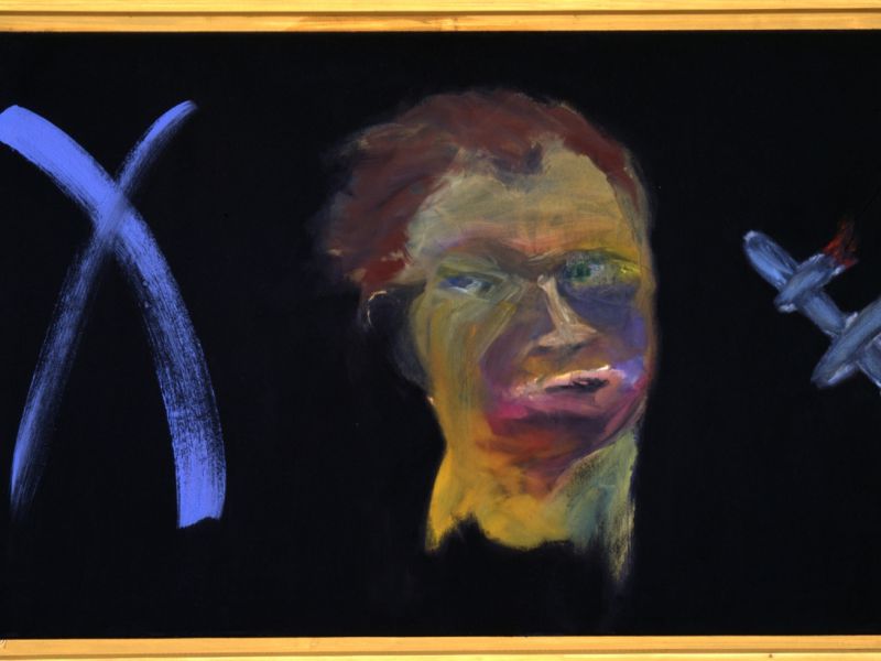 1988 04 aus welcher richtung  acryl a. lw  60 x cm 1988 04 aus welcher richtung  acryl a. lw  60 x cm