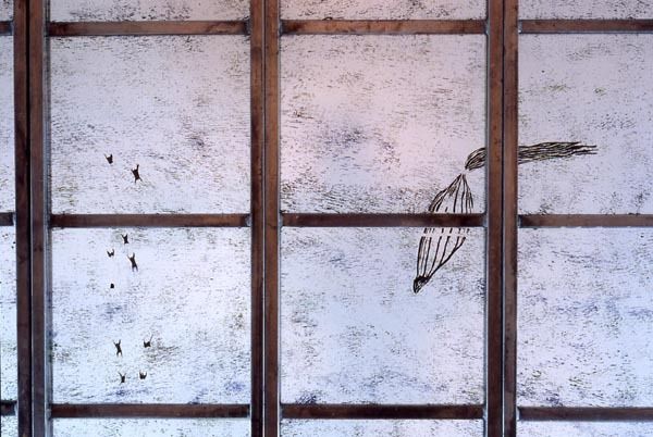 1996 surface of a lake  geruestleiter  detail 1996 surface of a lake  geruestleiter  detail