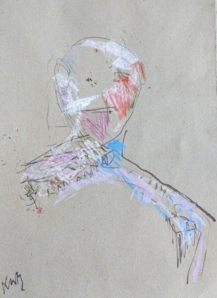 4. portrait  zeichnung  30 x cm 4. portrait  zeichnung  30 x cm