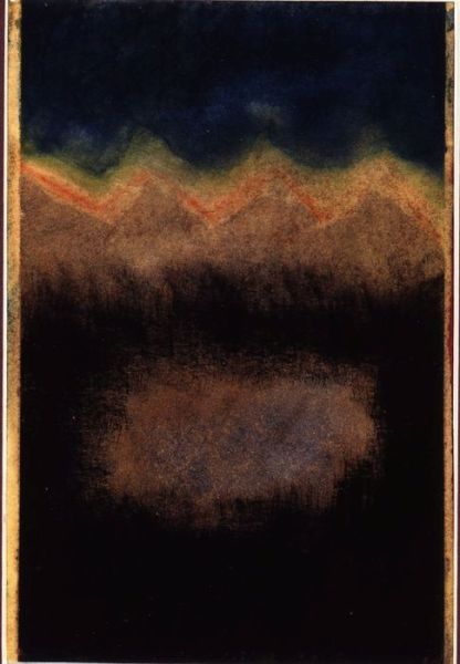 1995 08traum von suomi  holzteer oel auf papier  14 x cm 1995 08traum von suomi  holzteer oel auf papier  14 x cm