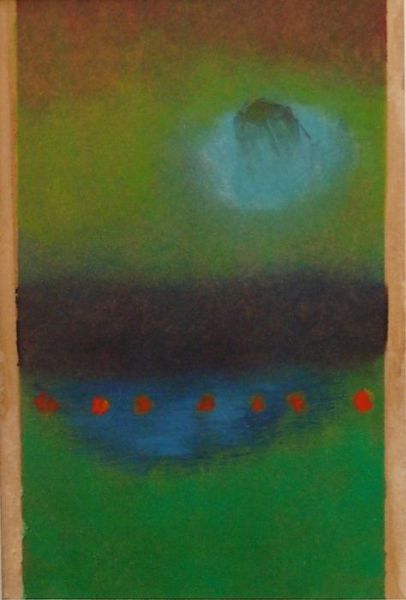 2005 16 traum von suomi  holzteer oel auf papier  14 x cm 2005 16 traum von suomi  holzteer oel auf papier  14 x cm