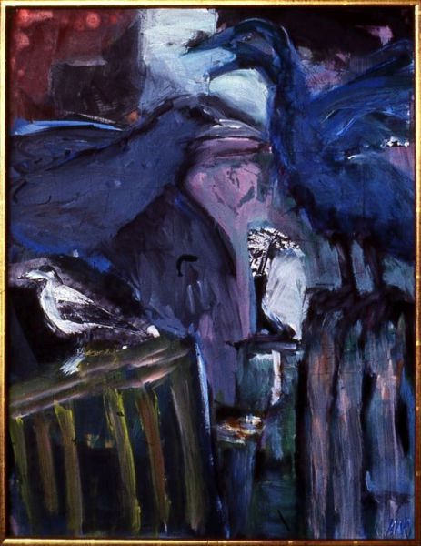 1991 03 gesang ueber berlin  acryl a. leinwand  60 x cm 1991 03 gesang ueber berlin  acryl a. leinwand  60 x cm